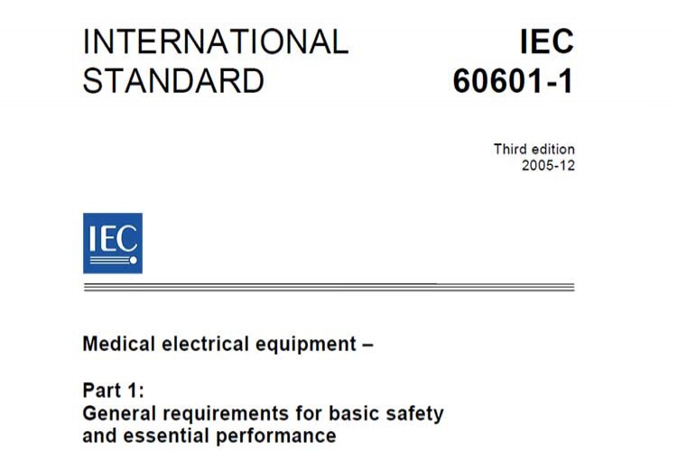 استاندارد بین المللی ایمنی الکتریکی تجهیزات پزشکی (IEC 60601-1)