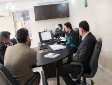 بازدید مسئولان تجهیزات پزشکی تامین اجتماعی کشور از سینا حمد آریا