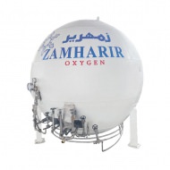 مخزن اکسیژن مایع مدل 10 تن شرکت zamharirindustries.ir